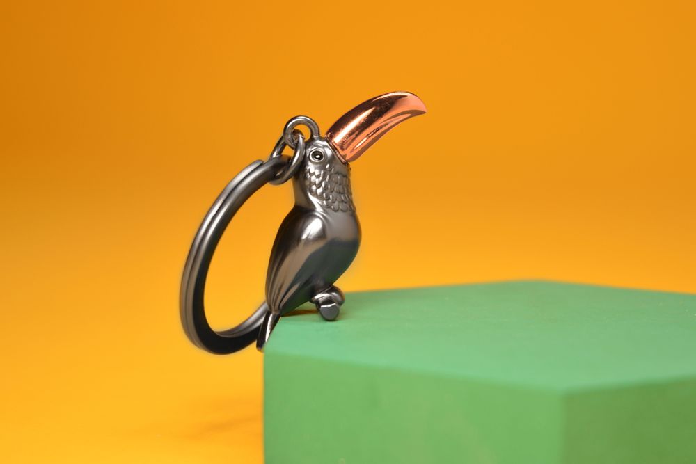 Gifts - Toucan Keyring - METALMORPHOSE
