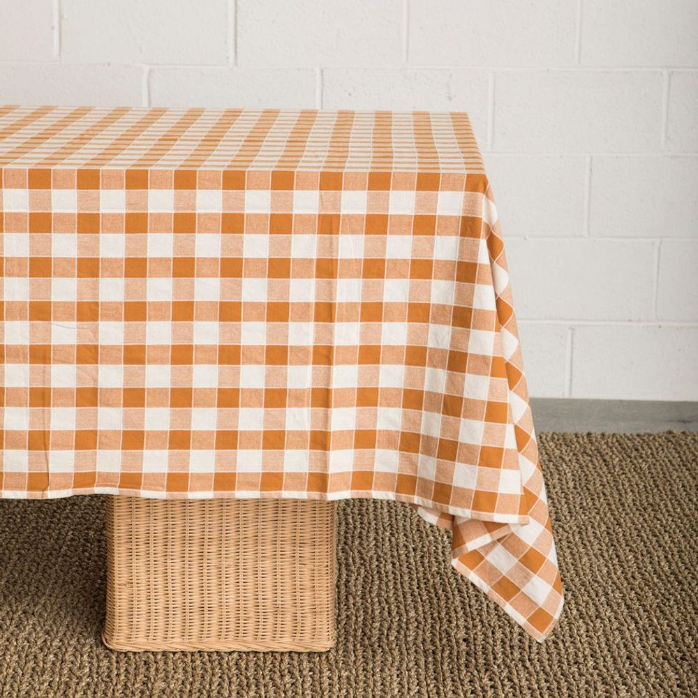 Nappes - Nappe en Coton Tissé à Carreaux - MAHE HOMEWARE