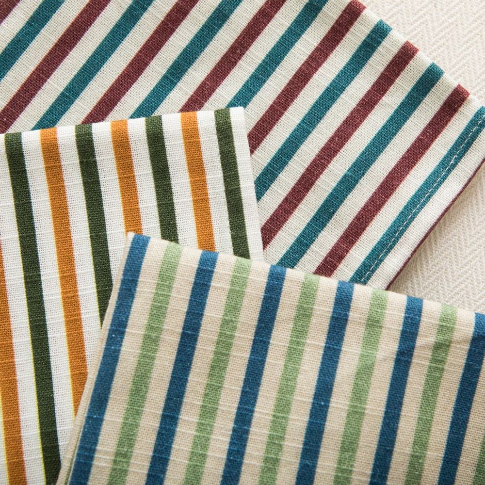 Serviettes - Serviette à Rayures - MAHE HOMEWARE