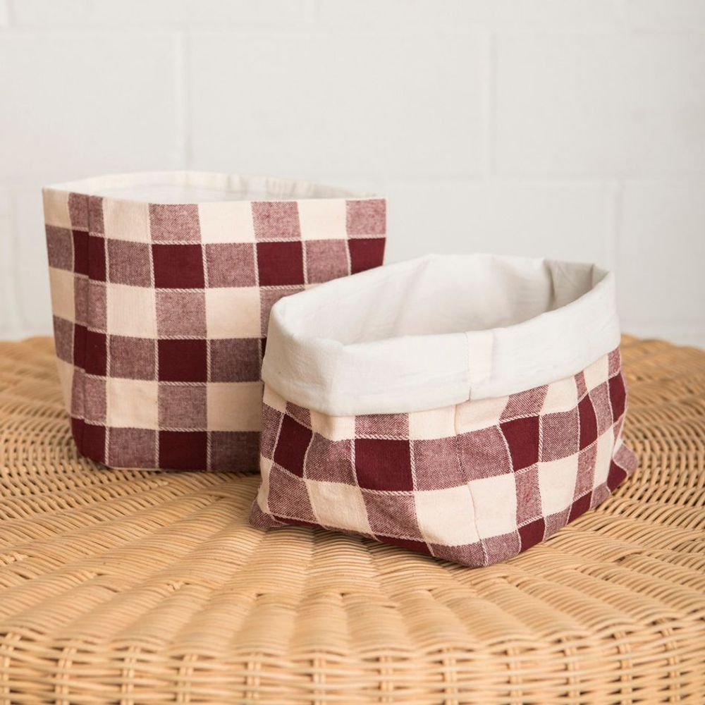 Boîtes de conservation - Vérifiez la corbeille à pain - MAHE HOMEWARE