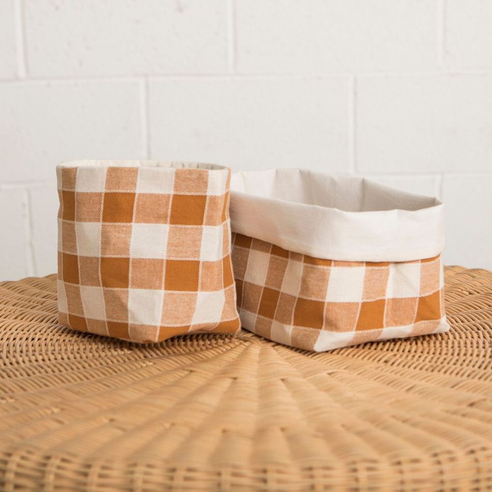 Boîtes de conservation - Vérifiez la corbeille à pain - MAHE HOMEWARE