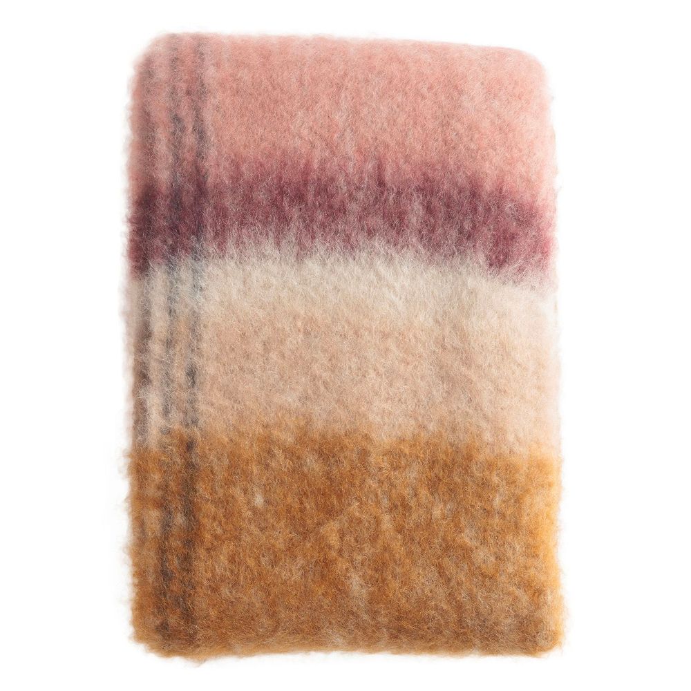 Throw blankets - Aodha plaid and bedspread - LE MONDE SAUVAGE BEATRICE LAVAL