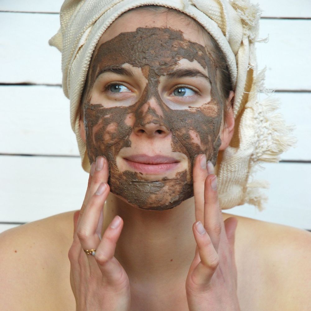 Beauty products - Rhassoul clay in powder, certified COSMOS NATURAL - KARAWAN AUTHENTIC