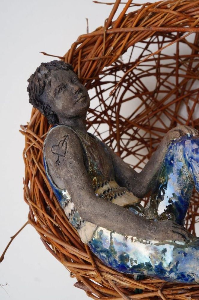 Ceramic - Cupidon - BLANDINE ROSSA DESTOUCHES