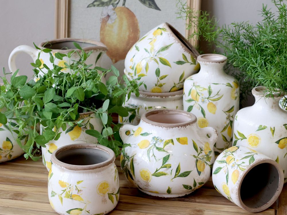 Pottery - Limone planters, vases and bottles - CHIC ANTIQUE A/S