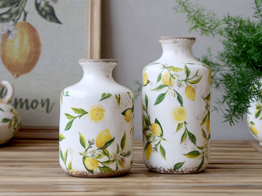 Pottery - Limone planters, vases and bottles - CHIC ANTIQUE A/S
