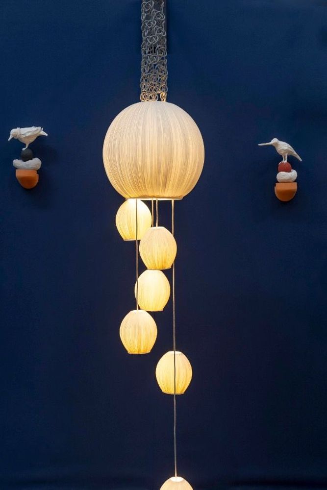 Unique pieces - Lantern, pendant - PAPIER À ÊTRES
