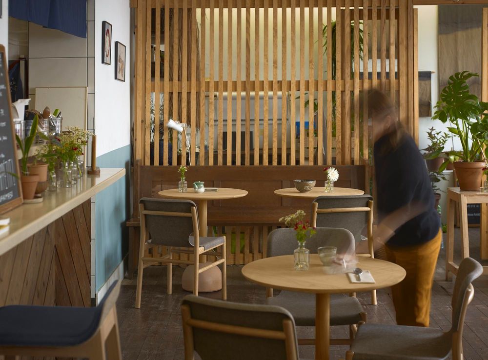 Assises pour bureau - Chaise Xume en PET et bois de chêne - ALKI