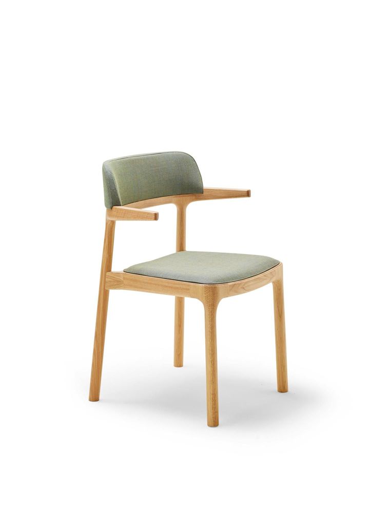 Assises pour bureau - Chaise Orria en bois de chêne - ALKI