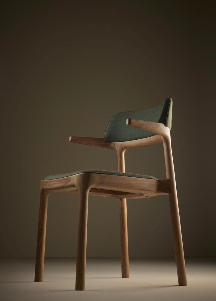 Assises pour bureau - Chaise Orria en bois de chêne - ALKI