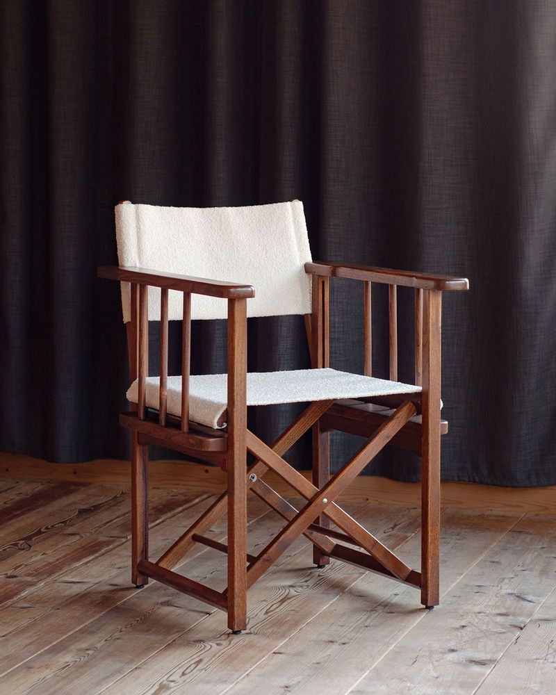 Fauteuils de jardin - Fauteuil metteur en scène en robinier F104. - AZUR CONFORT