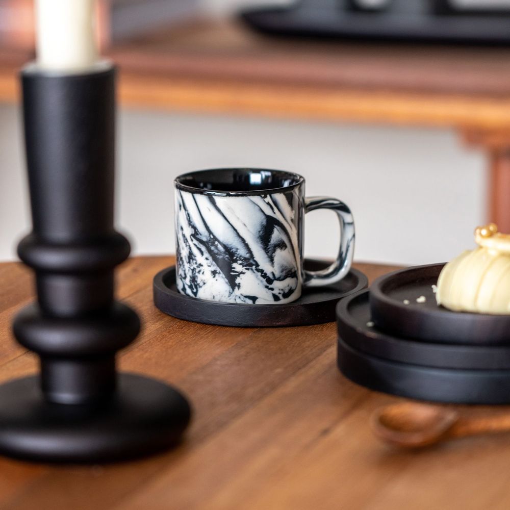 Mugs - Cup CYL marble stoneware - KINTA