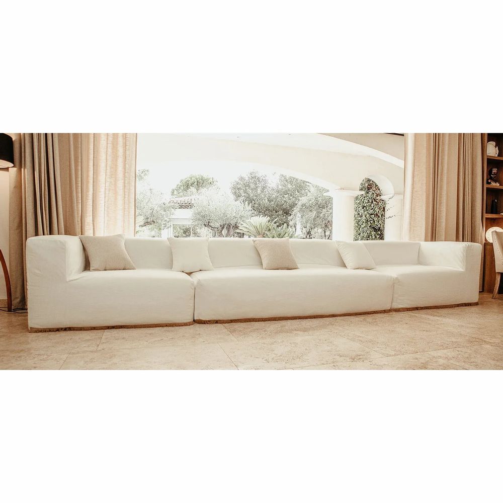 Canapés - Canapé intérieur modulable et déhoussable 5/6 places - MX HOME