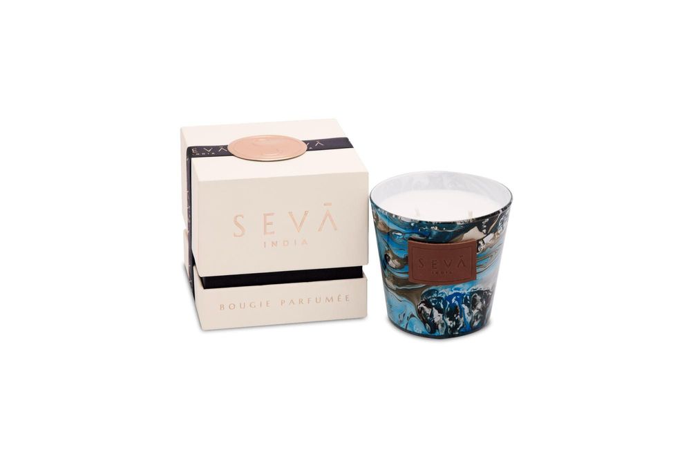 Bougies - Avante Garde - Classic - Aqua - Bougie pour décoration intérieure et cadeaux - SEVA HOME