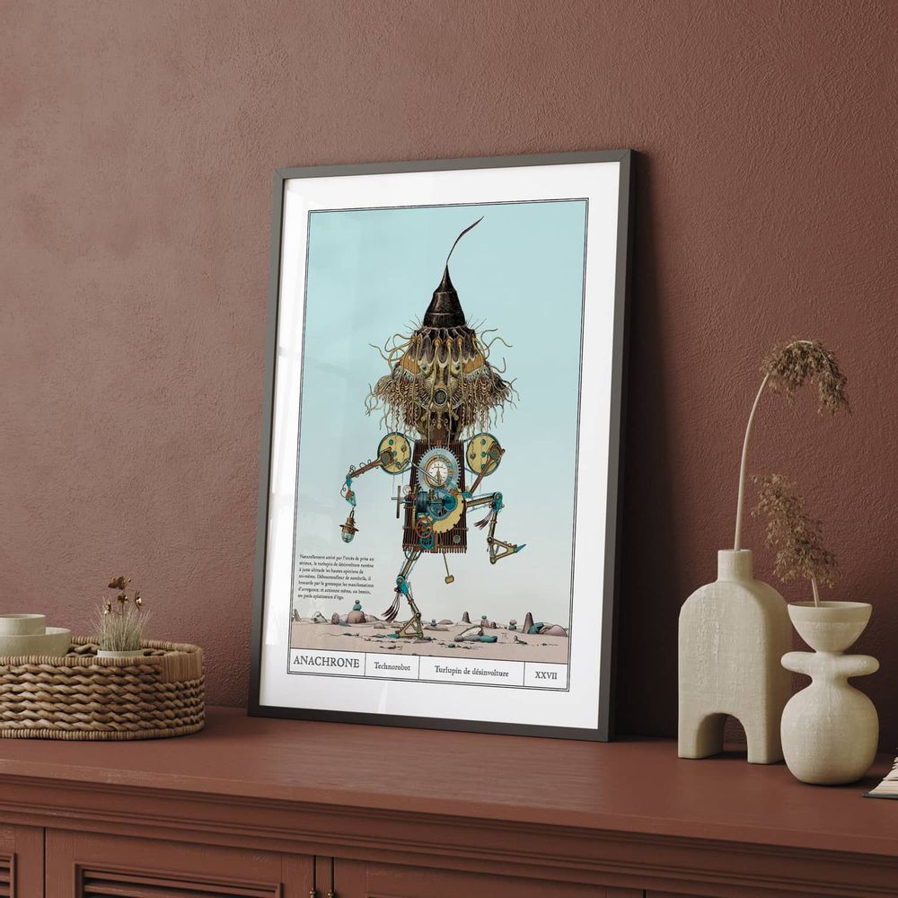 Affiches - Affiche d'artiste - Turlupin de désinvolture - ANACHRONES