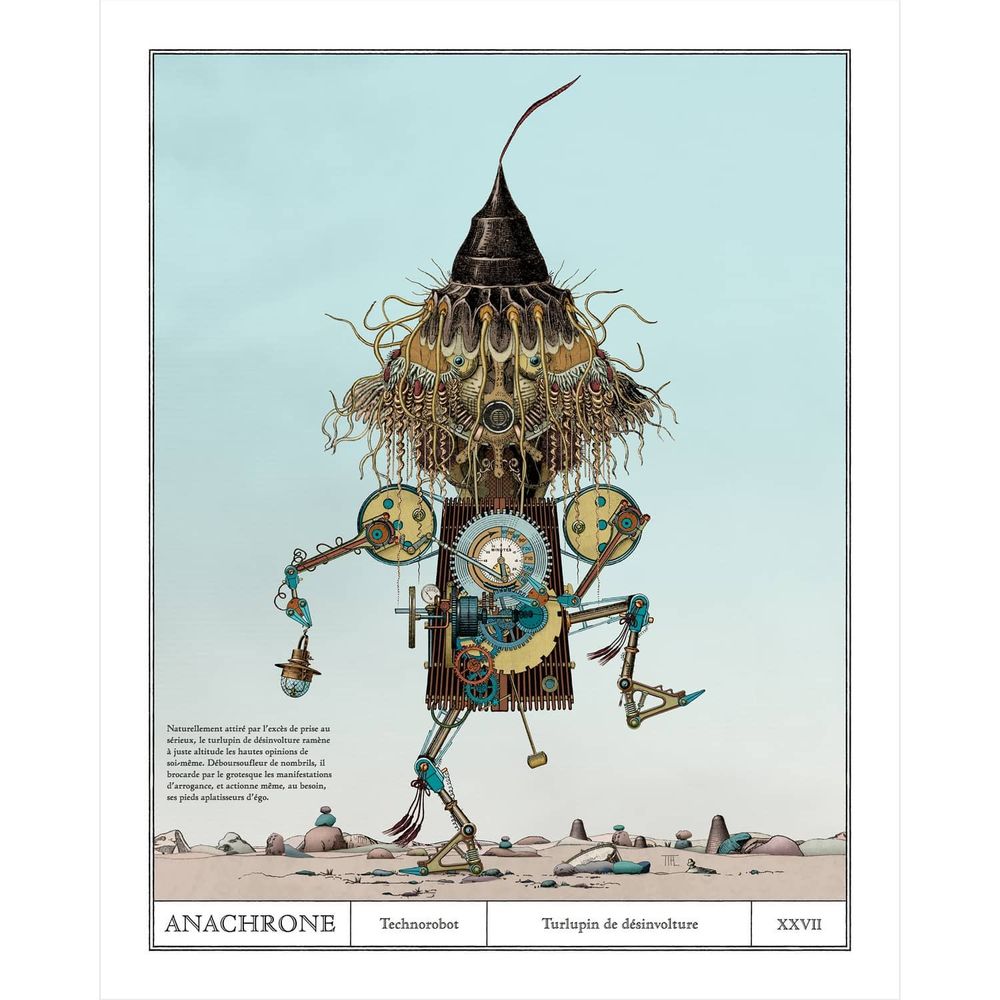 Affiches - Affiche d'artiste - Turlupin de désinvolture - ANACHRONES