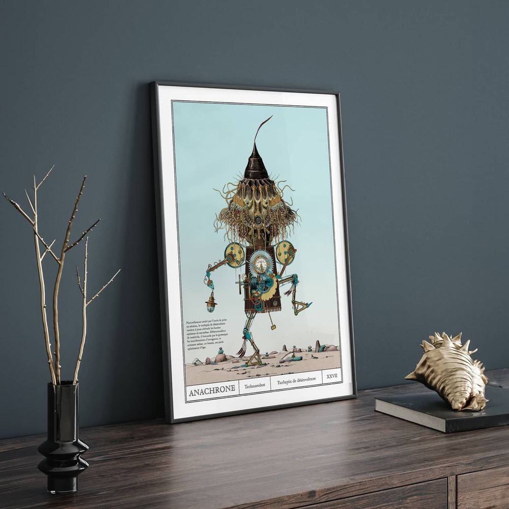 Affiches - Affiche d'artiste - Turlupin de désinvolture - ANACHRONES