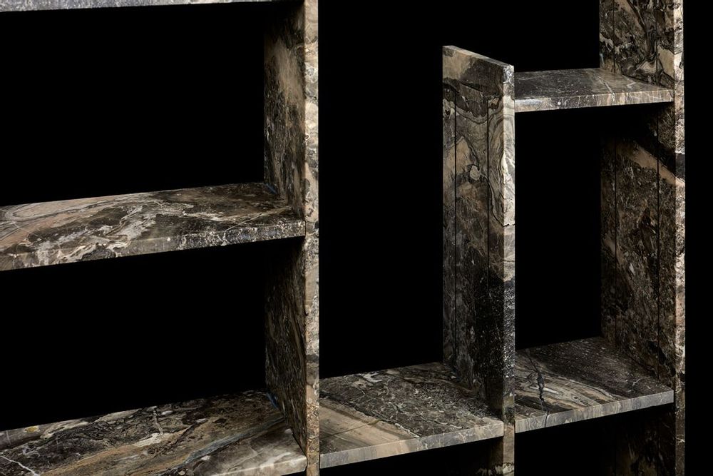 Bookshelves - Dedalo Library - ATELIER PLUS MONTECARLO