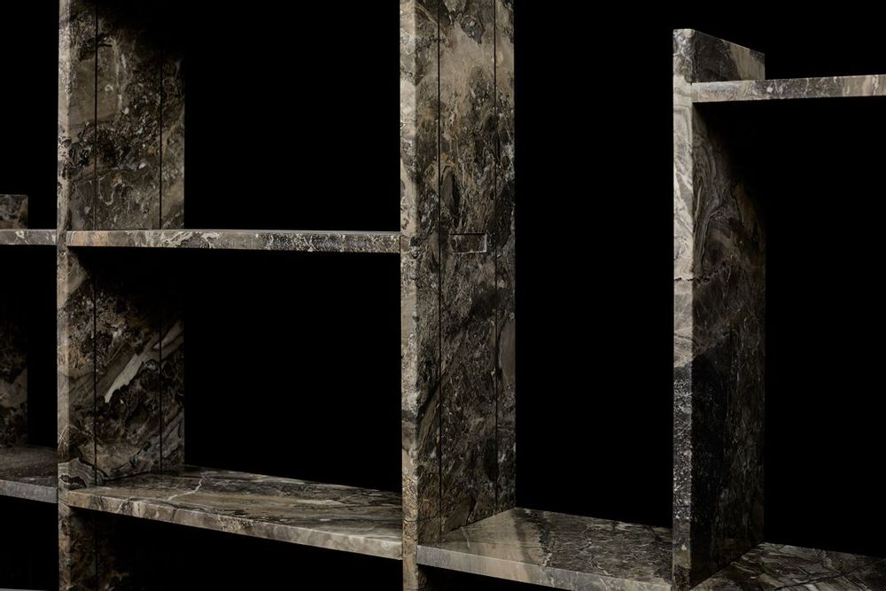 Bookshelves - Dedalo Library - ATELIER PLUS MONTECARLO