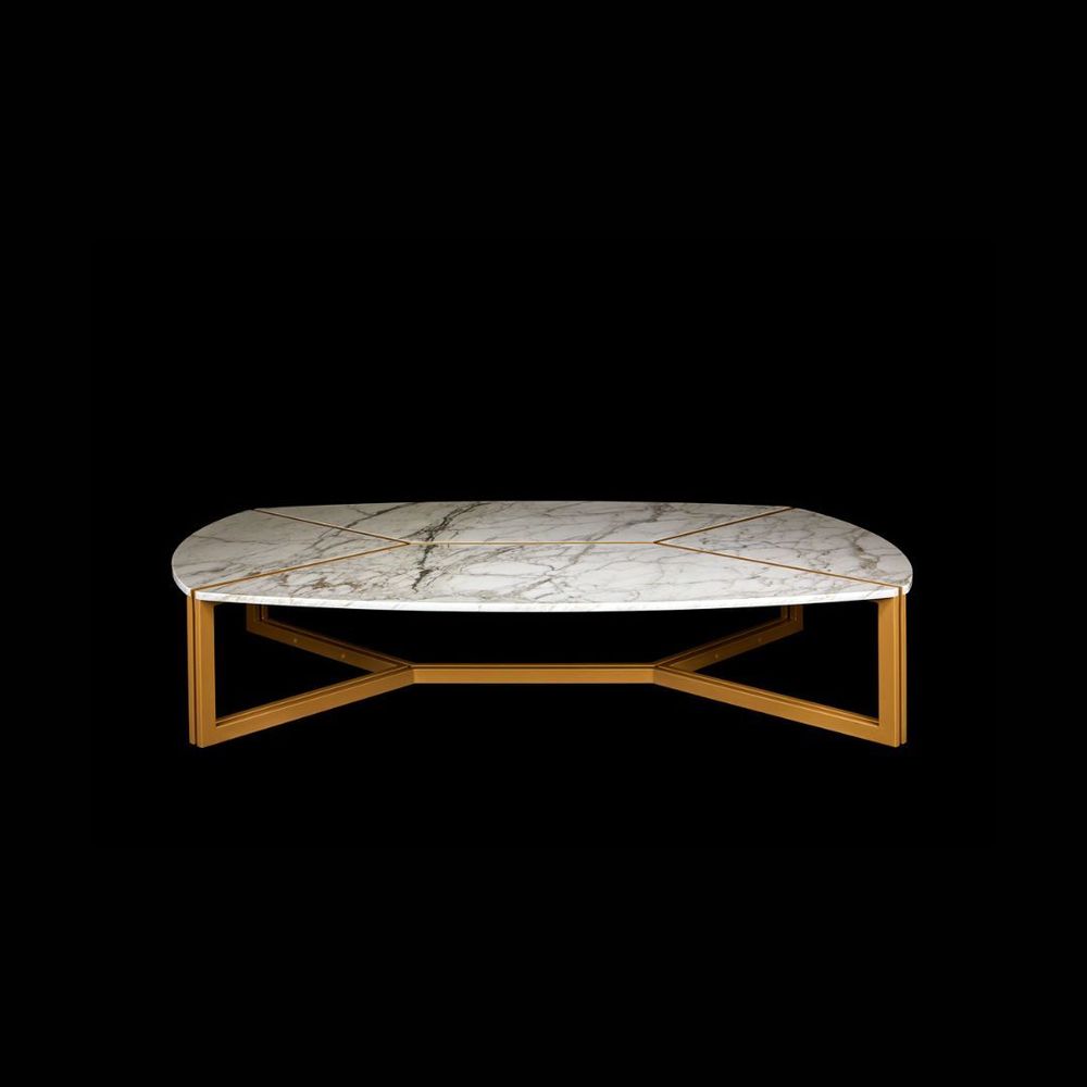 Coffee tables - Eklettica Coffee Table - Calacatta - ATELIER PLUS MONTECARLO