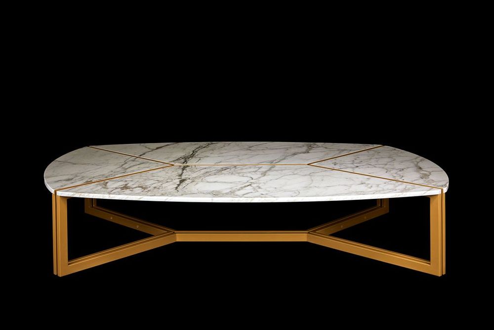 Coffee tables - Eklettica Coffee Table - Calacatta - ATELIER PLUS MONTECARLO