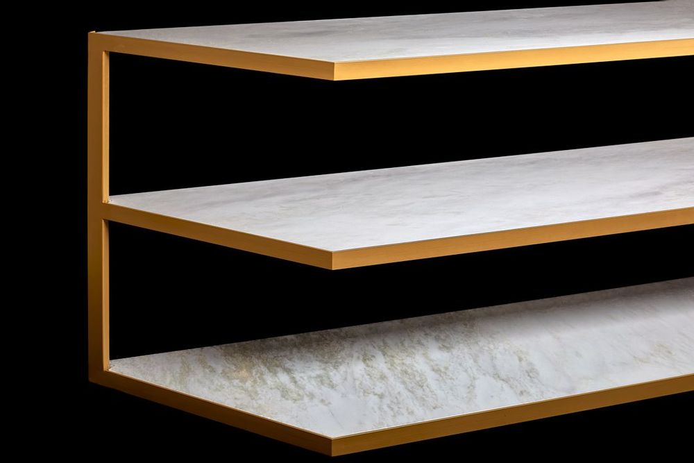 Console table - Eklettico Console White - ATELIER PLUS MONTECARLO