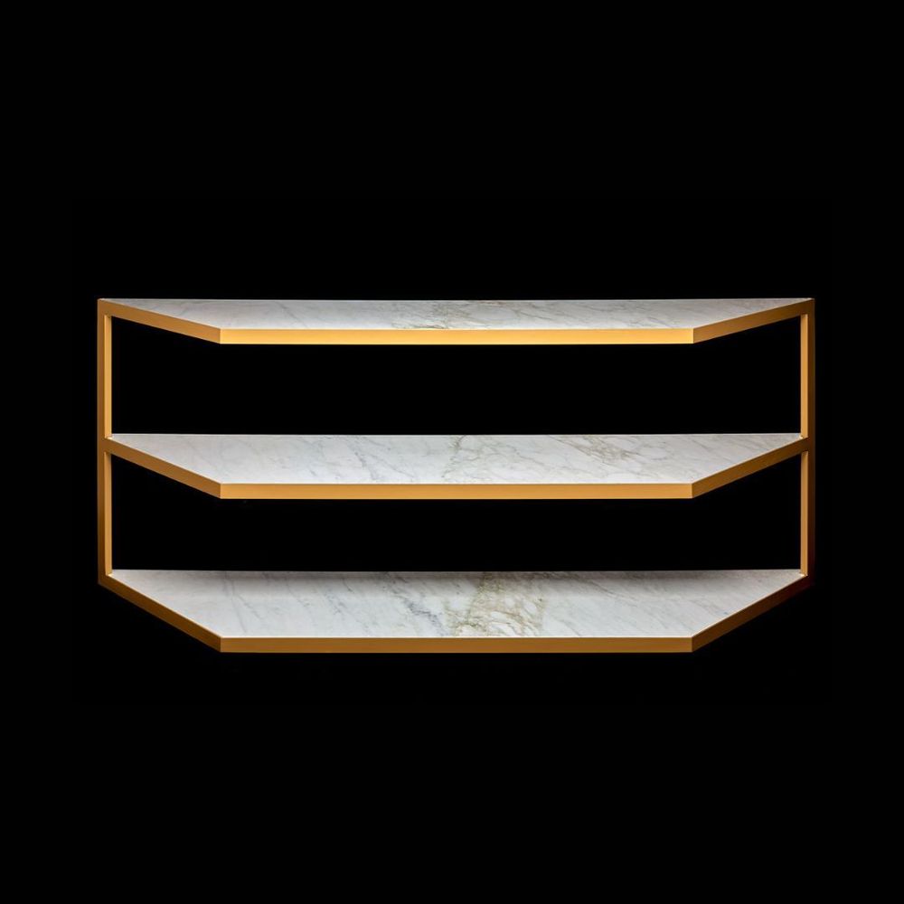 Consoles - Eklettico Console - Calacatta - ATELIER PLUS MONTECARLO