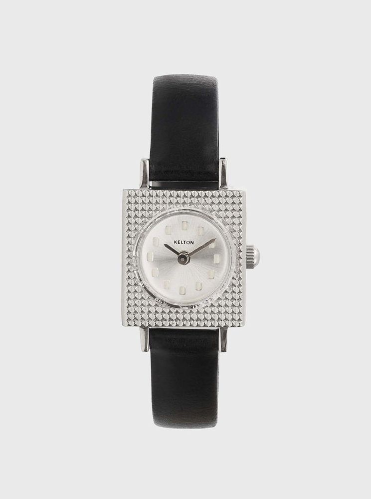Watchmaking - Lady 50's silver watch - KELTON
