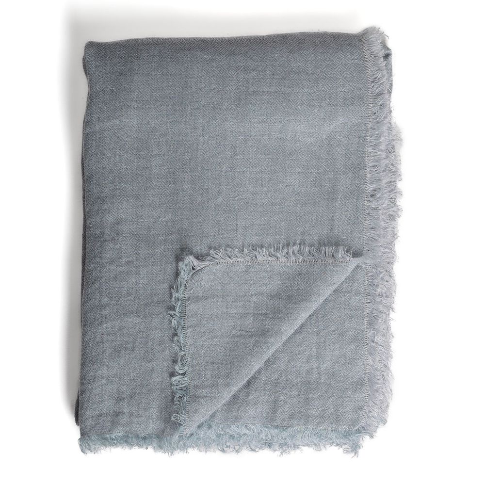 Plaids - Plaids en lin chevron - LE MONDE SAUVAGE BEATRICE LAVAL