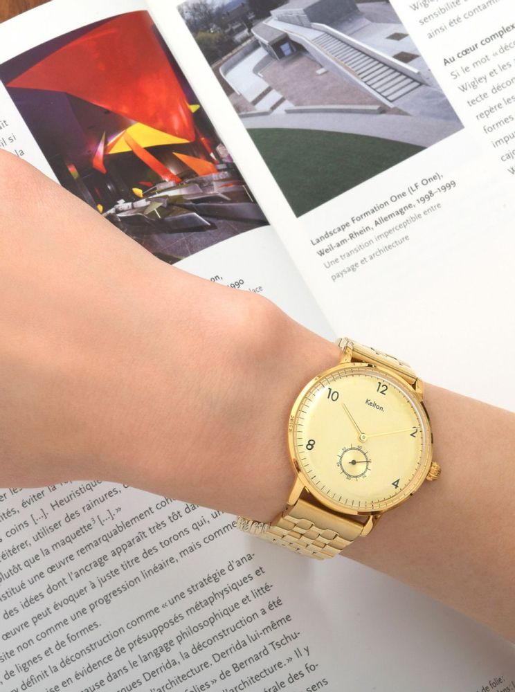 Montres et horlogerie - Montre Villa Gold noire - KELTON