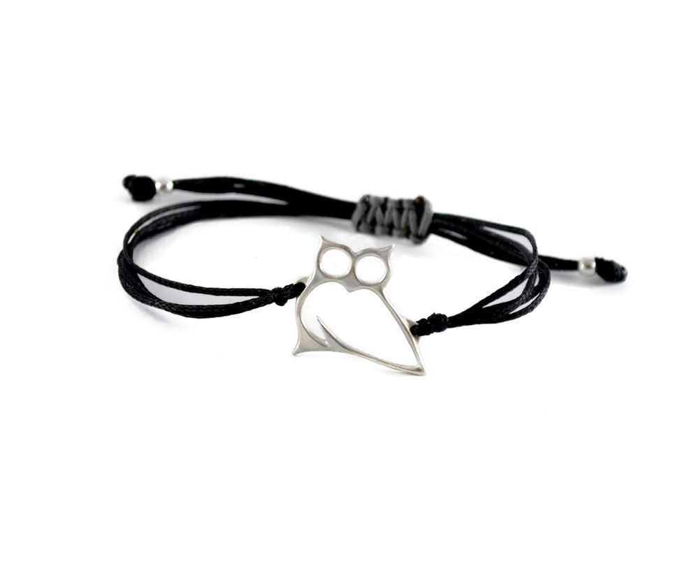 Bracelets - Bracelet Argent Chouette - MATTER.