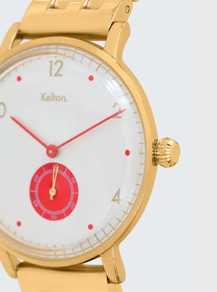 Montres et horlogerie - Montre Villa Gold rouge - KELTON
