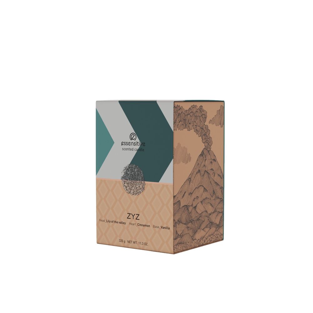 Home fragrances - Zyz Scented Candle M - ESSENSITIVE