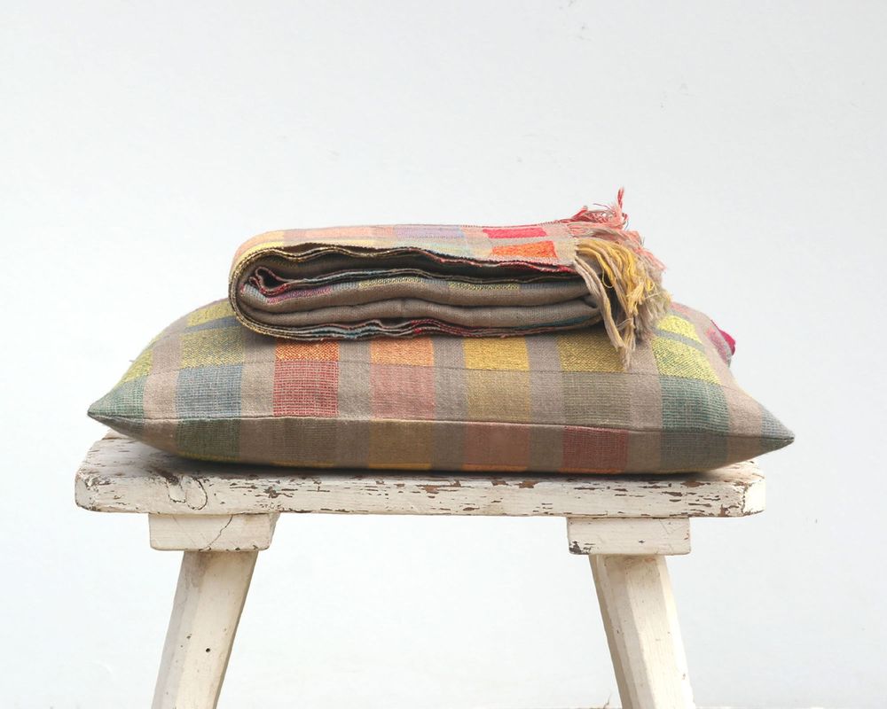 Coussins textile - Collection de lin de livre d'échantillons - ML FABRICS