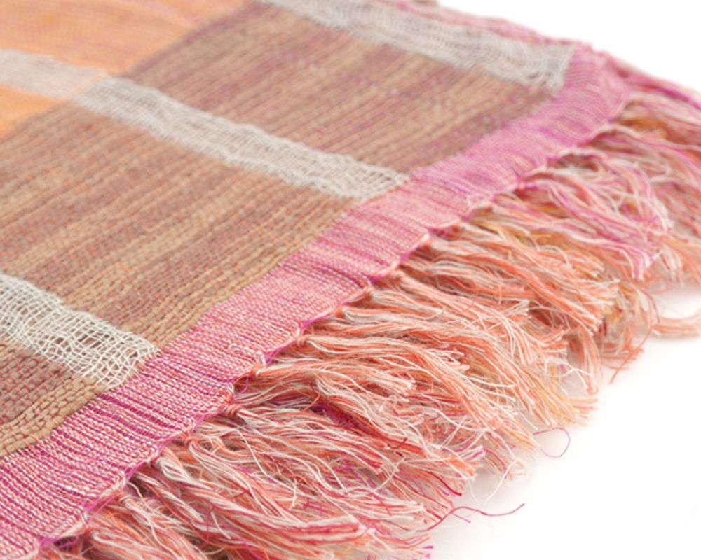 Throw blankets - Sienna throw orange - ML FABRICS