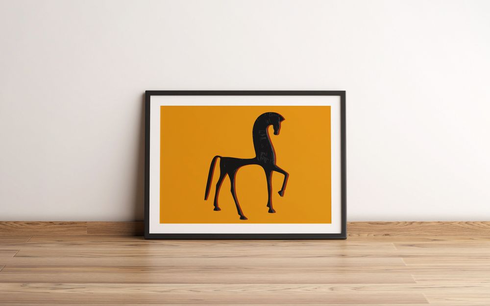 Poster - Poster Horse Minimal - MATTER.