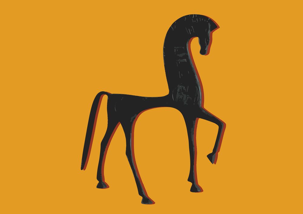 Poster - Poster Horse Minimal - MATTER.