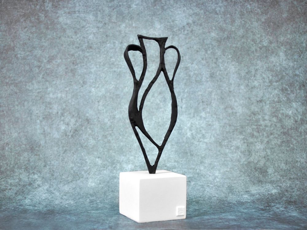 Sculptures, statuettes and miniatures - Bronze Statuette Vase - MATTER.