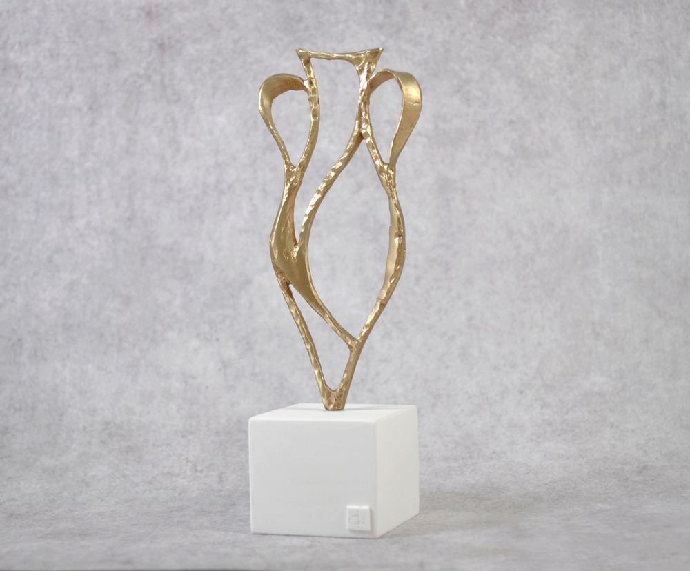 Sculptures, statuettes and miniatures - Bronze Statuette Vase - MATTER.
