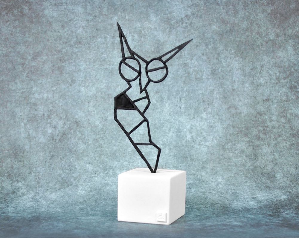 Sculptures, statuettes et miniatures - Statuette en bronze Chouette d'Athéna - MATTER.