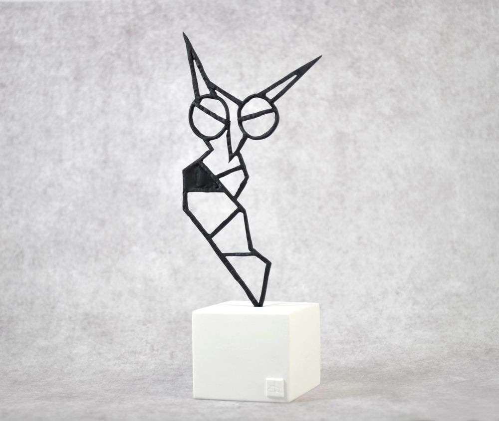 Sculptures, statuettes et miniatures - Statuette en bronze Chouette d'Athéna - MATTER.