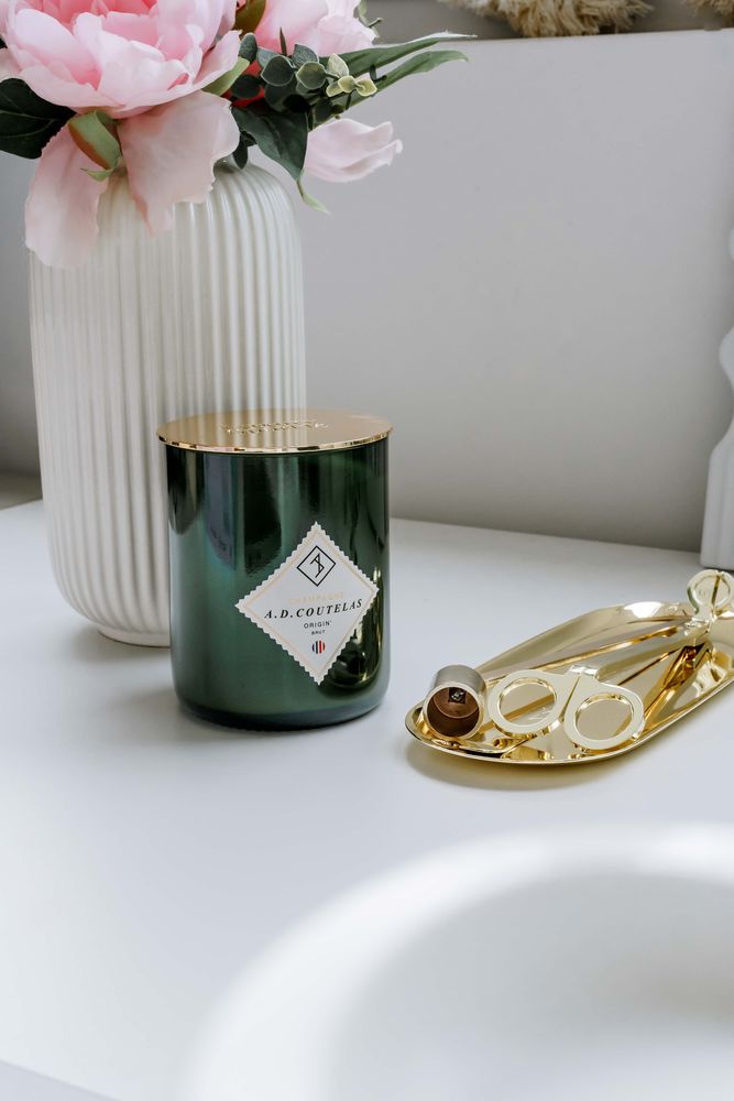 Objets de décoration - Bougie parfumée de luxe A.D. Coutelas Origin Brut - LUXURY SPARKLE