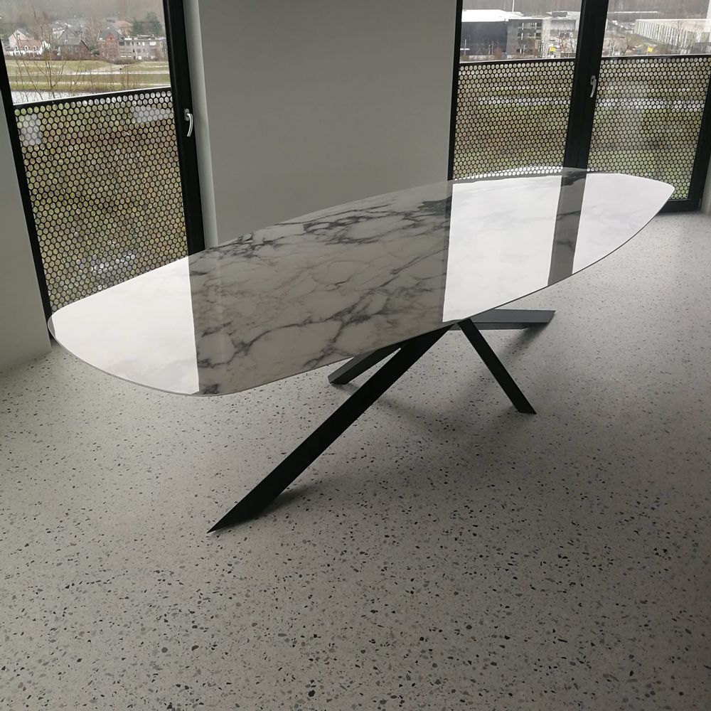 Dining Tables - Dining Table and Versatile Leg - COLOMBUS MANUFACTURE FRANCE