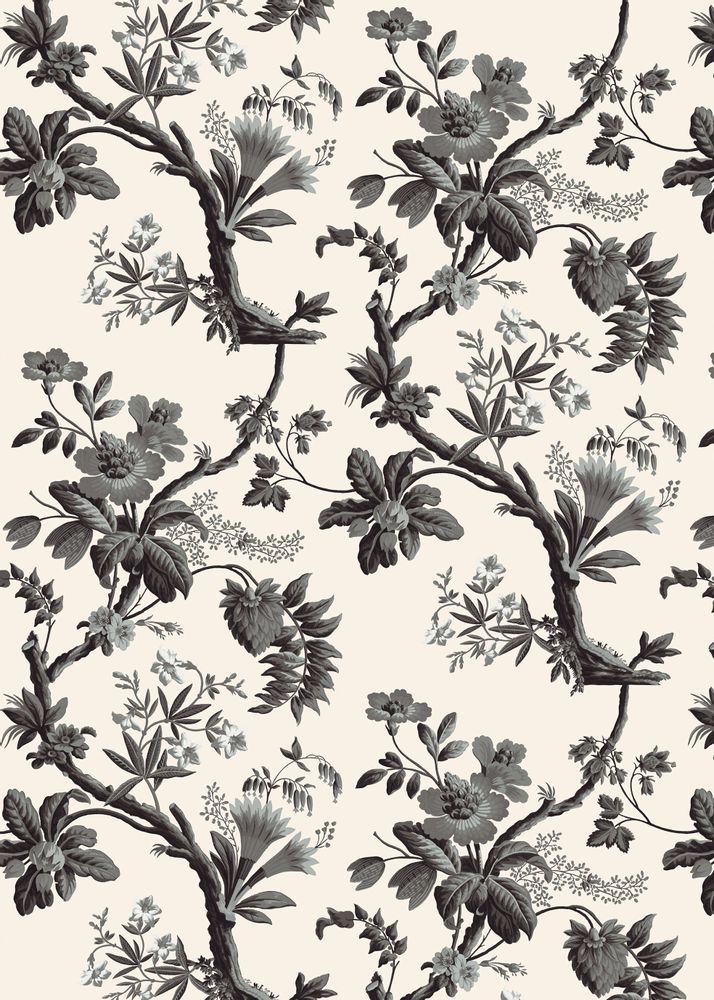 Wallpaper - WALLPAPER FLOWERS OF THE ISLES - PARADISIO IMAGINARIUM