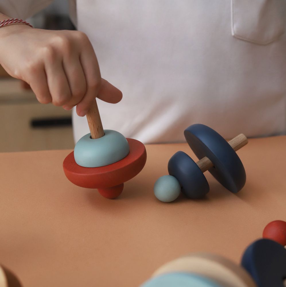Jouets enfants - Jouet à empiler en bois pour cupcakes - THE TEA CLUB