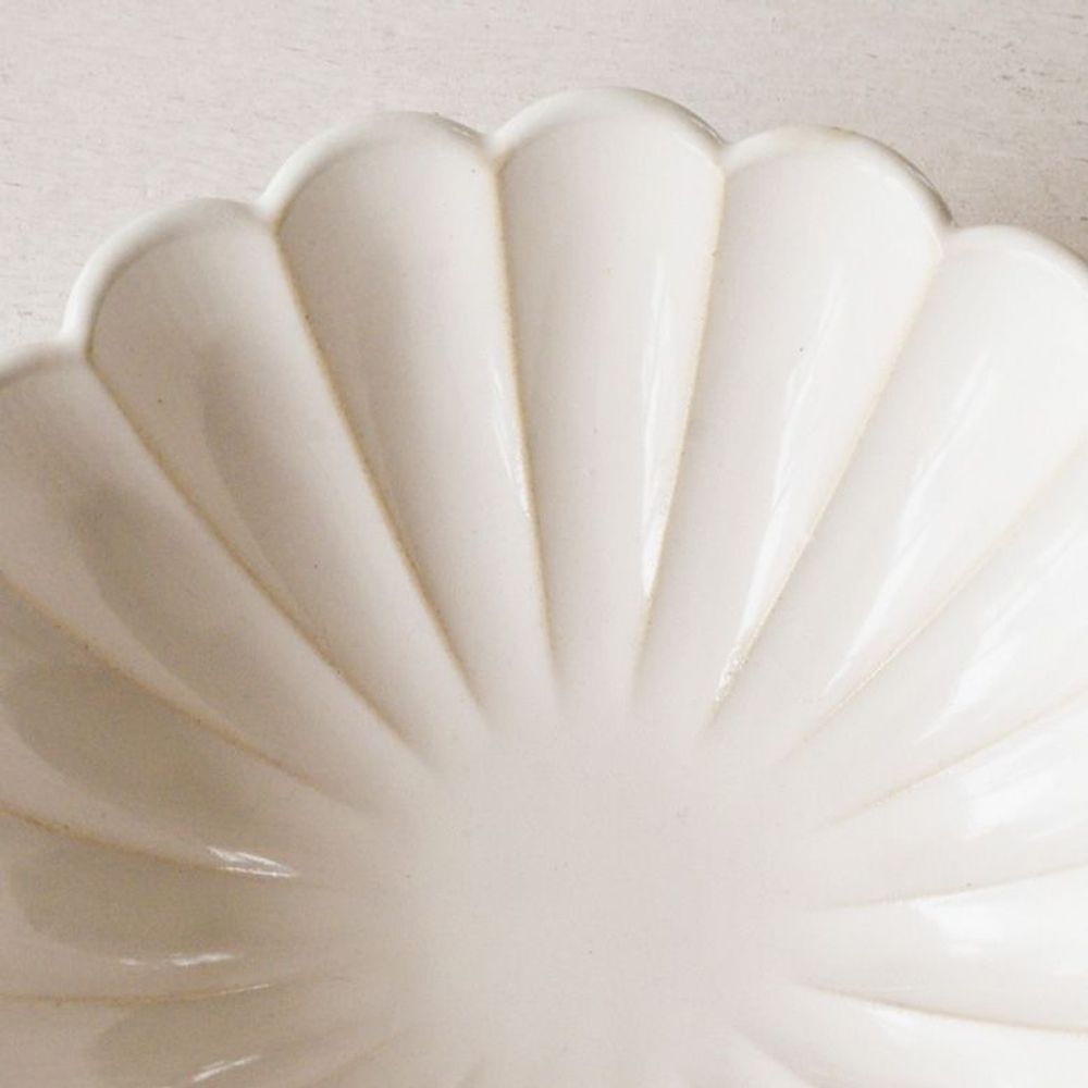 Platter and bowls - Blossom - MARUMITSU POTERIE