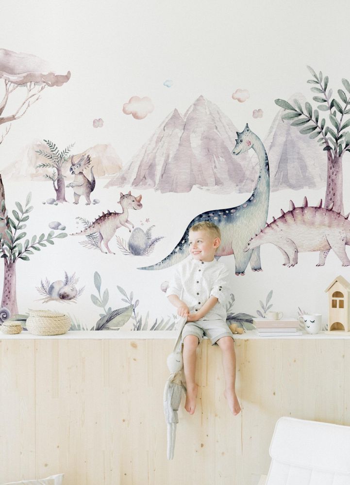 Wall panels - Wallpaper No. 118 - Dino - WELLPAPERS