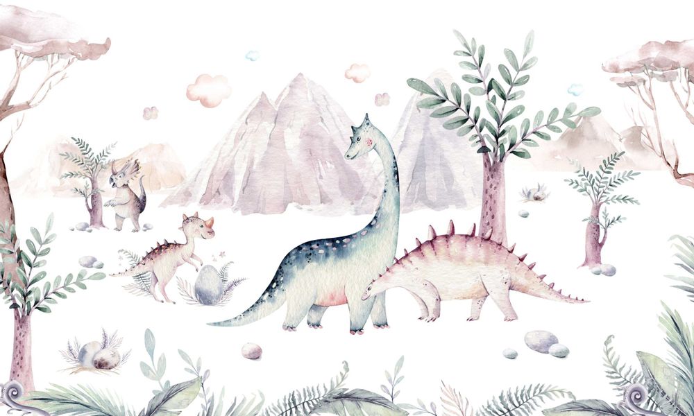 Wall panels - Wallpaper No. 118 - Dino - WELLPAPERS