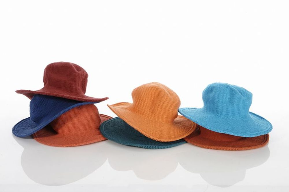 Hats - Cotton Hat (medium) - PURE YELLOW