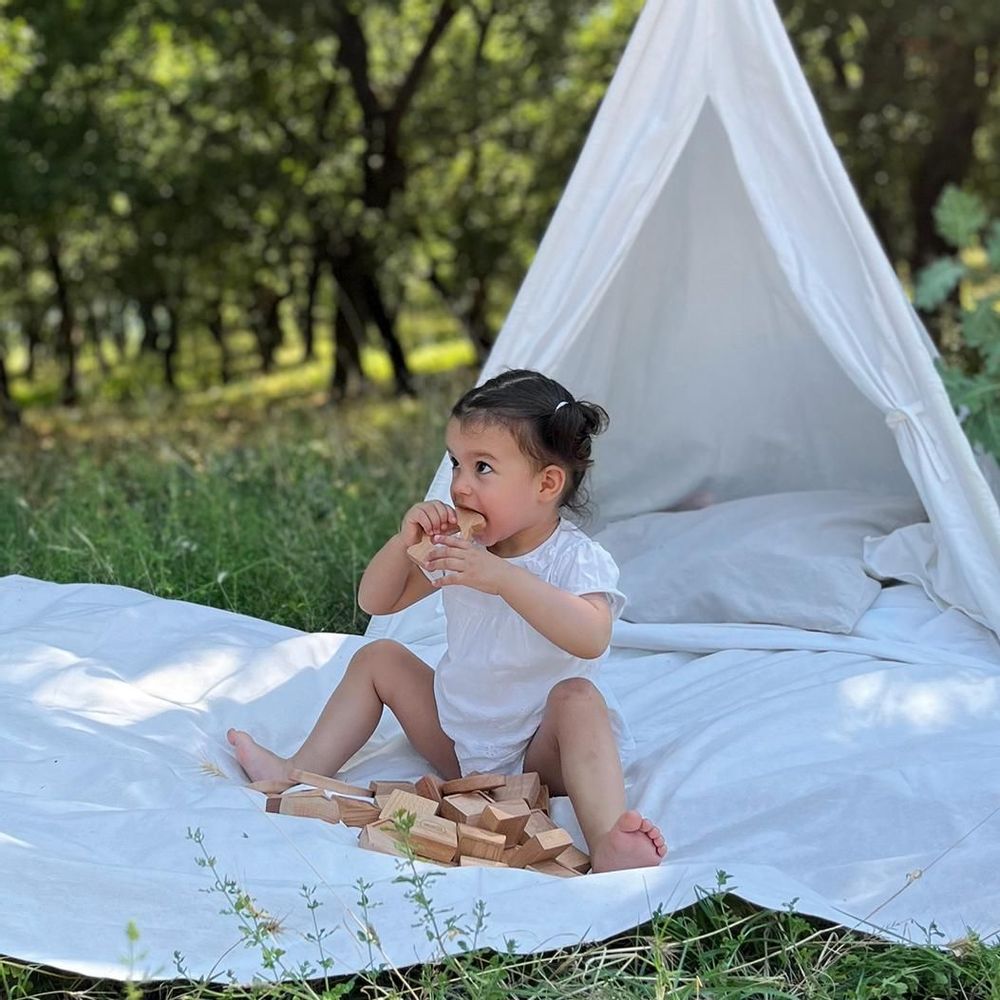 Cadeaux - Dolcetto Wooden Teether - THE TEA CLUB